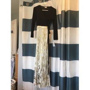 Lularoe Deanne Wrap Maxi Dress